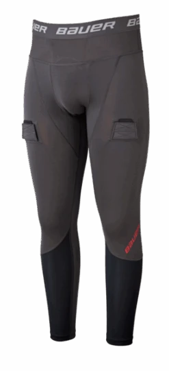 Hockey Pant BAUER S19 PRO CMFLOCK JOCK PNT SR-GRY/BK
