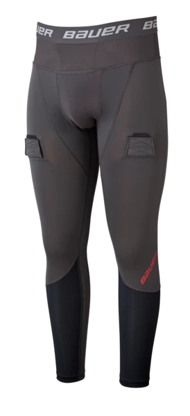Hockey Pant BAUER S19 PRO CMFLOCK JOCK PNT SR-GRY/BK 3 Hockey Pant BAUER S19 PRO CMFLOCK JOCK PNT SR-GRY/BK