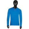 Hockey T-shirt BAUER LE Premium LS Grip Crew Sr - BLU -Progoal Gear Store hockey t shirt bauer le premium ls grip crew sr blu