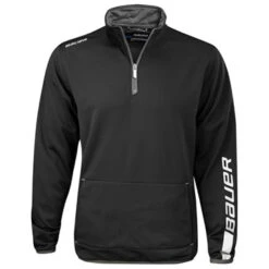 Mikina BAUER EU TEAM JOGGING TOP YTH - BLK