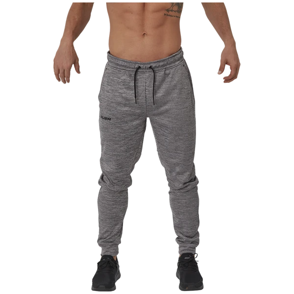 Pants BAUER VAPOR FLEECE JOGGER PANT GRY-SR 3 Pants BAUER VAPOR FLEECE JOGGER PANT GRY-SR